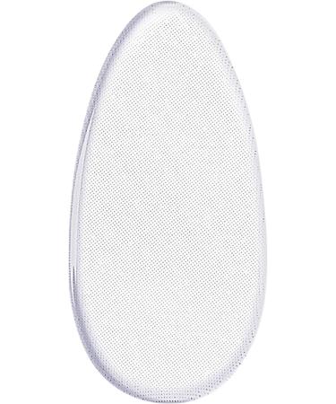 Veeteah Heel Scrubber - Glass Callus Remover - Clear in-Shower Foot Scrubber Callus Remover Pedicure Foot File for Smoothing Feet Dead Skin Egg - Buy Online on SooperMarket.com