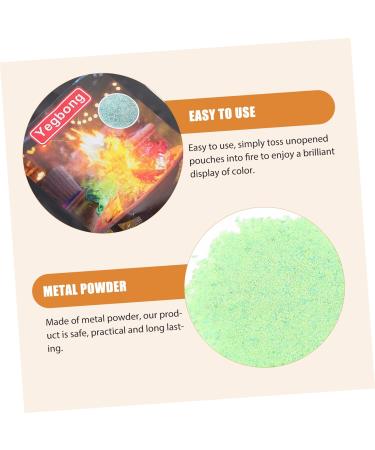 PRETYZOOM 3 Packs Campfire Powder Sales Today Clearance Today Today Clearance Garden Decoration Fire Packets Long Burn Small Fire Pit Outdoor Flame Powder Mineral Powder Party Supplies Beach - Buy Online on SooperMarket.com
