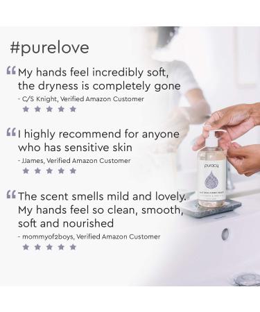 Puracy Organic Lavender & Vanilla Hand Soap Refill - 48oz Moisturizing Gel - Natural Liquid Soap for Soft Skin - Buy Online on SooperMarket.com