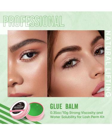 PERMANIA Lash Lift Balm Glue 0.35oz - Strong Viscosity and Water Solubility - Apple Scented - Buy Online on SooperMarket.com