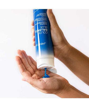 Joico Color Balance Blue Shampoo 10.1oz | Anti-Brass for Lightened Brown Hair | New Look - Buy Online on SooperMarket.com