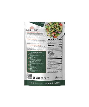 Eaton Hemp Pink Himalayan Sea Salt Toasted Super Seeds 12oz - Organic, High Fiber Plant-based Protein Snack with Natural Spices - Non-GMO, Gluten-free, Keto Friendly - Buy Online on SooperMarket.com