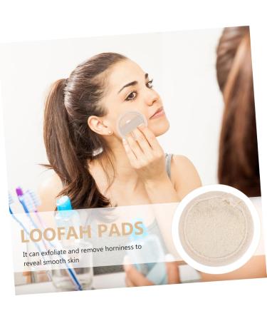 Beavorty Loofah Face Wash & Makeup Puff Set - Reusable Exfoliating Cleaning Pads for Women - Buy Online on SooperMarket.com
