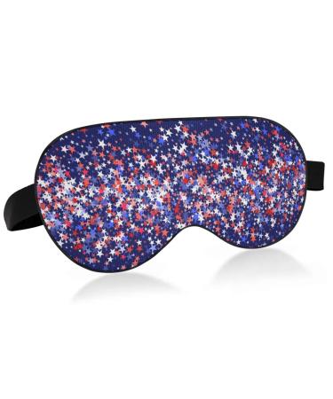 Haskirky Light Blocking Eye Mask Breathable and Adjustable Adult Men and Women Travel on Business Trips Yoga Meditation Light Smooth Comfortable Eye Mask Office Deep Sleep Goodies American Vintage