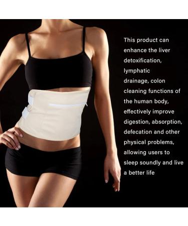 Buy Liebewh Castor Oil Pack | Reusable Belly & Neck Pack for Detox & Relief | Adjustable Belt for Liver Health Insomnia & Inflammation - Buy Online on SooperMarket.com