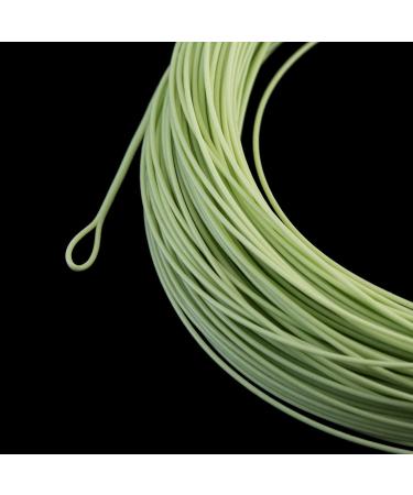 Piscifun Sword Fly Fishing Line WF-5F 100FT - Weight Forward Floating Fly Line for 1-10wt Rods - Moss Green Color - Buy Online on SooperMarket.com