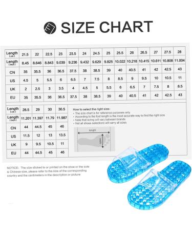 MAGICLULU 2 Pairs Slippers Quick Drying Shower Slippers Green Home Indoor Slippers Non Dorm Shoes Gym Foot Spa Soak Tub Shower Footware Massaging Travel Pvc Household Plastic Barrel 28x10.3cm 11x3pcs Bluex3pcs - Buy Online on SooperMarket.com