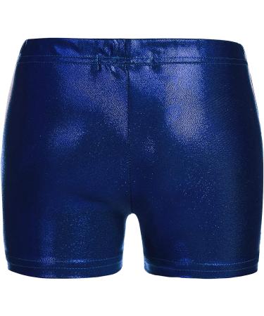 Zaclotre Girls Gymnastic Sparkle Shorts Navy Blue - Size 10-11 Years - Buy Online on SooperMarket.com