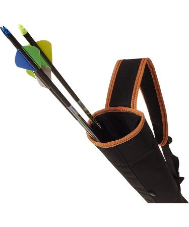 Allen Youth Archery Compact Back Quiver - Orange/Black | Lightweight & Durable - Buy Online on SooperMarket.com