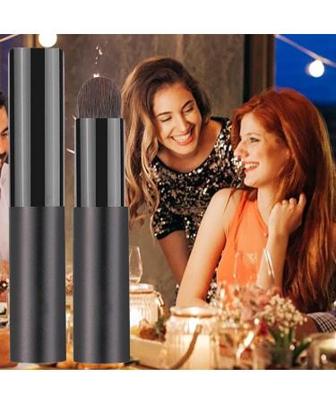 Wontool Lip Brush for Lipstick | Professional Makeup Brush with Lid - Makeup Applicator Beauty Tool Portable Brush for Lip Gloss Eyeshadow Lip Cream - Buy Online on SooperMarket.com