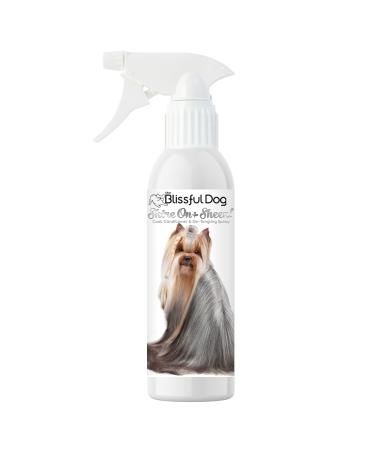 The Blissful Dog Shine-On + Sheen Coat Spray All Natural Leave In Conditioner and Detangler for Your Dog 16-Ounce