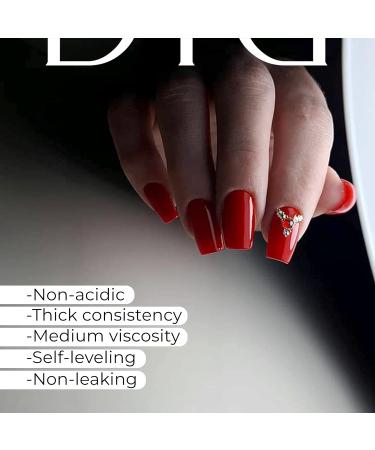 Didier Lab - Premium Glass Solid Builder Gel for Nails - Hard Gel Builder for Extension - Nail Strengthener - LED UV Builder Gel for Nails - Split Nail Repair - Nail Hardener Gel - 50 ml 50 ml (Pack of 1) Glass - Buy Online on SooperMarket.com