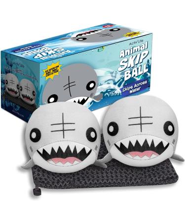 The ultimate jumping ball-water-jumping ball (2-pack) create permanent memories with your friends and your family on the beach lake or pool-ideal for all age groups shark