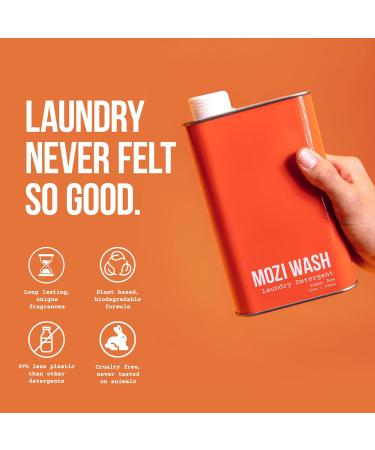Eco-Friendly Laundry Detergent Liquid - Sugar Dew 50+ Loads Plant-Based Cruelty-Free Dye-Free 32 oz Recyclable Bottle - Buy Online on SooperMarket.com