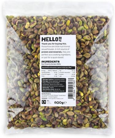 Gorilla Food Co. Natural Pistachio Nuts - 3.2kg (4 Packs) - Buy Online on SooperMarket.com