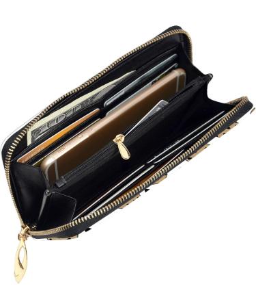 YYHHAOFA Cookies Food Chocolate Chip Biscuits Prints Leather Long Clutch Wallet : Comfortable Lightweight Fashion Durable 7.48 x 4.13 in - Buy Online on SooperMarket.com