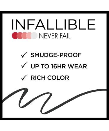 L'Oreal Infallible Mechanical Eyeliner 591 Carbon Black - Long-Lasting Precision 0.008 oz (240 mg) - Buy Online on SooperMarket.com