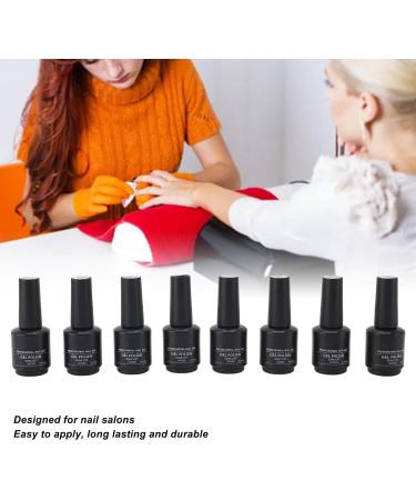 Holographic Nail Polish Reflective Manicure 8 Colors Holographic Nail Polish for Salon DIY - Buy Online on SooperMarket.com