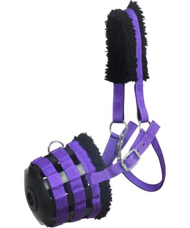 Buy SIE Muzzle for Horses - Violet Cob for Pasture Use | International Shipping Available - Buy Online on SooperMarket.com
