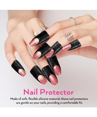 FRCOLOR 300 Sheets Nail Protection for Gel Polish Cuticle Protection for Nail Polish Protective Cover Nail Tape Safety Mask Nail Polish Protection Sticker Tool Protection Manicure 3.00X2.50X0.10CMx3pcs As shown x 3 pieces - Buy Online on SooperMarket.com