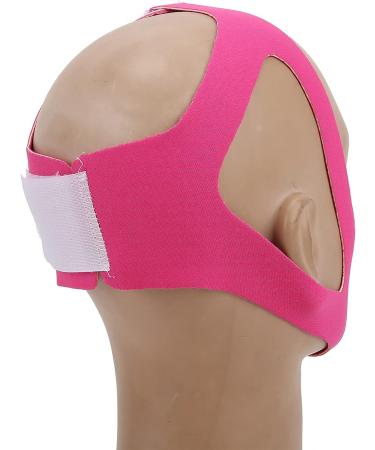 Anti Snoring Chin Strap - Snore Relief Solution for Adults - Breathable & Adjustable - Red - Buy Online on SooperMarket.com