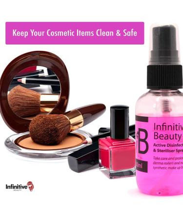 Infinitive Beauty Disinfectant & Sterilizer Spray for Derma Rollers & Brushes 50ml - Care & Extend Lifespan of Tools - Buy Online on SooperMarket.com