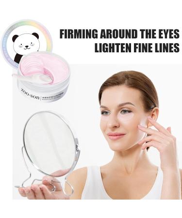 Rben 60 Pieces Under Eye Gel Treatment Pads - Natural Care for Dark Circles & Swelling | Refreshing Eye Care Stickers - Buy Online on SooperMarket.com