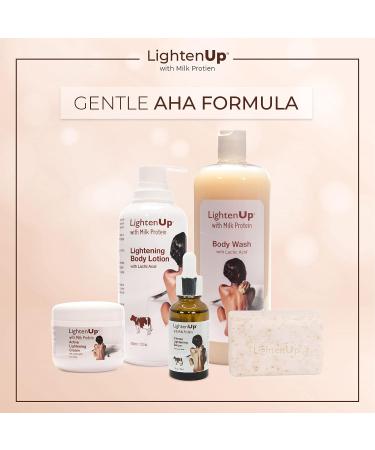 LightenUp Lactic Acid Serum - 1 fl oz - Fades Dark Spots on Face, Knees, Elbows - Buy Online on SooperMarket.com