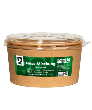Bremen spice trade nut mix nature nut mix made of cashew nuts walnuts peanuts almonds & hazelnuts unsalted without sugar additive 500g 500 g