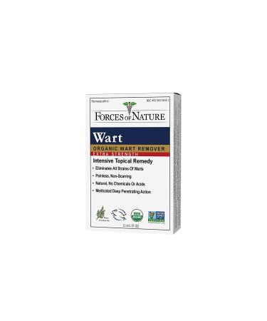 Natural Organic Wart Remover by Forces Of Nature - 11ml, Non-GMO, Chemical-Free for Common, Plantar, Flat, Filiform & Body Warts - Buy Online on SooperMarket.com