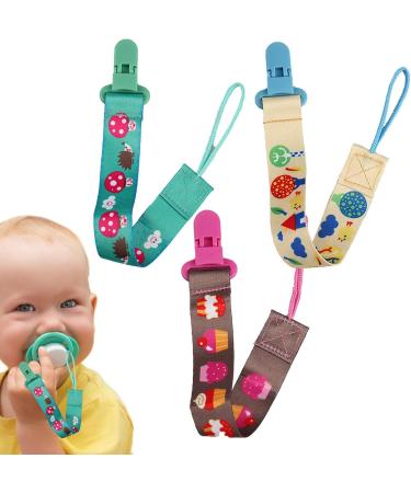 Yatlouba Pacifier Clip | Durable & Stylish Pacifier Band for Babies Boys & Girls | Keeps Pacifiers in Place - Buy Online on SooperMarket.com