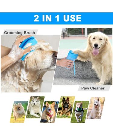 CHOOSEEN Large Dog Paw Cleaner - 2 in 1 Grooming Supplies for Paw Washing (No.D941034) - Buy Online on SooperMarket.com