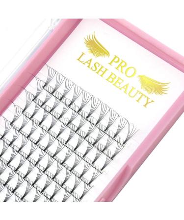 Pre Made Fan Eyelash Extensions 5D-D-0.10-14mm Short Stem Premade Fans Eyelash Extension Pre Fanned Russian Volume Lashes 0.07 0.10 Lash Extensions (5D-D-0.10-14) 14 mm 5D-D-0.10