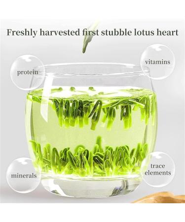 Lotus Seed Core Tea for Men Liver and Kidney Care Tea Men's Essentials Pure Chinese Herbal Tea Dried Lotus Plumule Lotus Embryo Tea (125g 1 PCS) 125g 1 PCS - Buy Online on SooperMarket.com