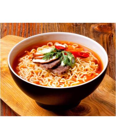 NongShim Kimchi Ramyun Noodle Soup Pack of 20 BY SPICEHUB Beef Garlic Rice Shrimp Wheat 20 count (Pack of 1) - Buy Online on SooperMarket.com