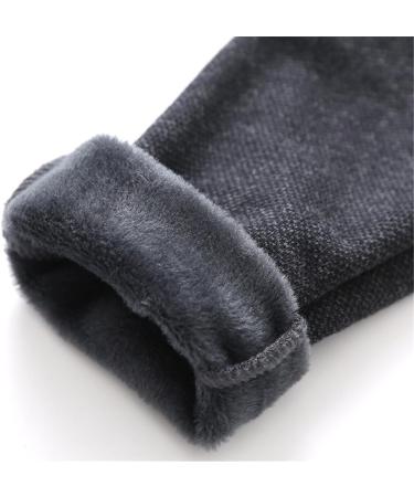 Mud Kingdom Little Boys Fleece Pants | Tight Fit Warm Winter | 12-18 Months | Light Gray - Buy Online on SooperMarket.com
