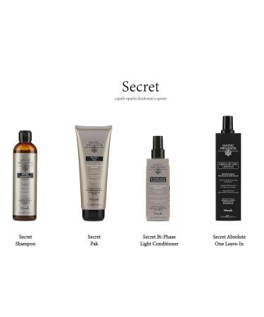Nook Secret Shampoo 250ml | Moisturizing Silky Shampoo with Magic Argan Oil | International Shipping Available - Buy Online on SooperMarket.com