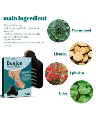 Bunion Relief Fit Patch - Pain Relieving Bunion Corrector Pads (1 Box) - Buy Online on SooperMarket.com