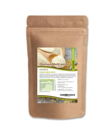 Mynatura quinoa flour i white i quinoamehl i cereals i nutrient -rich i bake i bake i bake i bag (1 x 1000g) 1 kg (1 Pack)