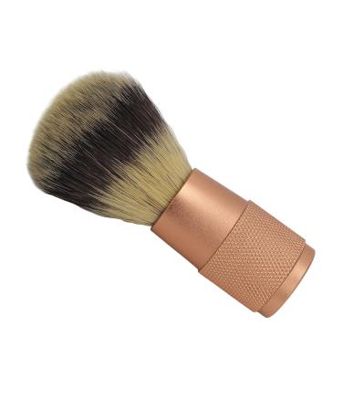 Ankroyu Synthetic Shaving Brush - Wooden Handle Hairdressing Tools | Portable Aluminum Rasier Brush for Salons - Buy Online on SooperMarket.com