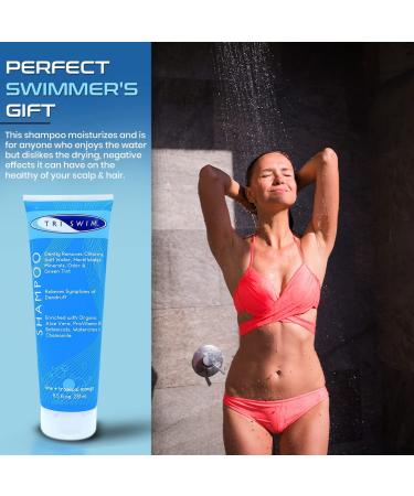 TRISWIM Chlorine Removal Swimmers Shampoo 8.5 fl.oz - Moisturizing & Repairing Hair - Buy Online on SooperMarket.com