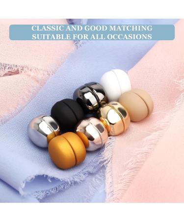 8-Piece Colorful Magnetic Hijab Pins - Rustic Style | Coldairsoap Pinless Round Magnets for Women - Buy Online on SooperMarket.com