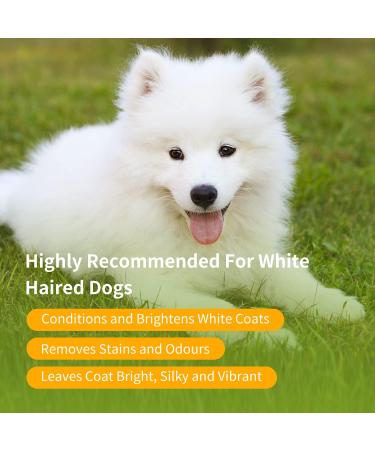 Nobleza Dog Shampoo for White Fur - Optimal Care for Maltese Havanese & Bichon - 250ml - Buy Online on SooperMarket.com