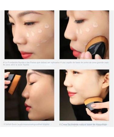 Foundation Brush Makeup Brush No Powder Foundation Liquid Foundation Beauty Concealer Brush - Buy Online on SooperMarket.com