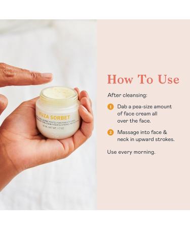 Erborian Vitamin C Face Cream - Yuza Sorbet Hydrating Day Cream for Radiance & Intense Moisturization - 1.7 oz - Buy Online on SooperMarket.com