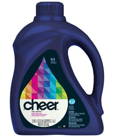 Cheer HE Liquid Detergent - 100 oz - Fresh Clean Scent