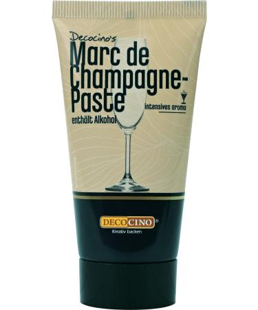 DECOCINO Marc de Champagne paste - 50 g - baking flavouring to refine pralines desserts & cakes - ready to use and vegan