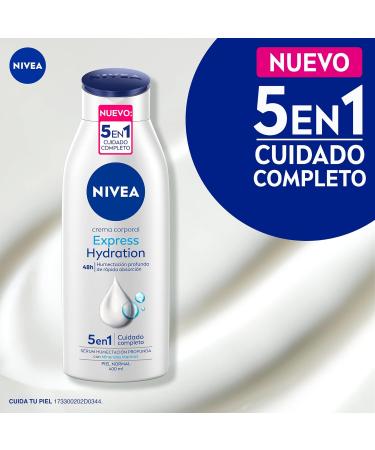 Nivea Body Milk Cream - Express Hydration for All Skin Types | International Shipping Available - Buy Online on SooperMarket.com