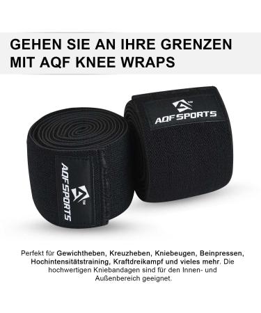 AQF Kniebandage f r M nner - Fitness Knieprotektoren Elastische Knieschoner f r Bodybuilding & Sport - Schwarz - Internationaler Versand - Buy Online on SooperMarket.com