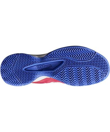 Wilson Girls Tennis Shoes - RUSH PRO JR QL Pink/White/Blue - Size 34 2/3 - All Surfaces - Ideal for All Player Types - WRS327900E025 - Buy Online on SooperMarket.com